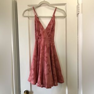 Lulu's "Days of Beauty" Floral Skater Dress, NWT